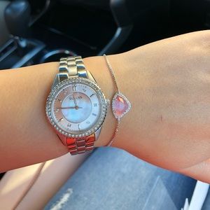 Elise M.  quartz bracelet